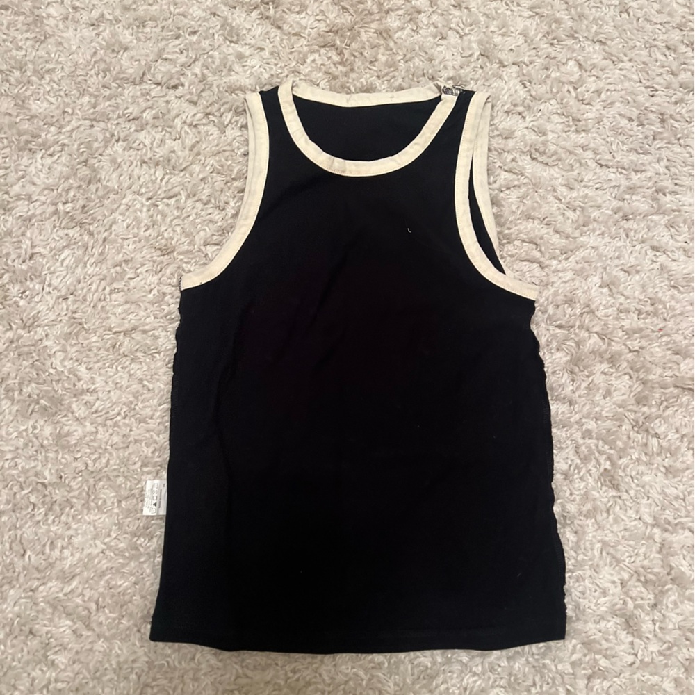 Black and White Women's Tank Top